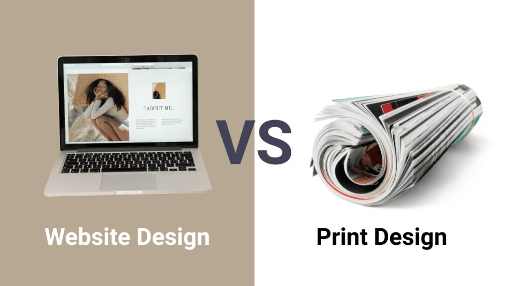 Website Design Print Design